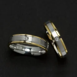 ALIANZAS MATRIMONIO ORO 18 KILATES
