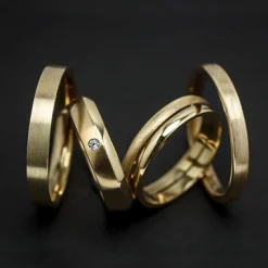 ALIANZAS MATRIMONIO ORO 18 KILATES