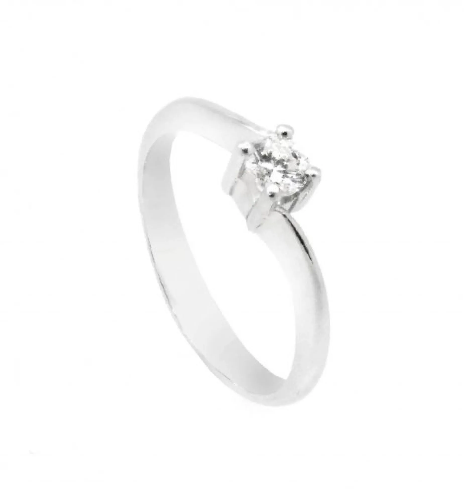 ANILLO ORO 18 KILATES CON DIAMANTE