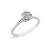 ANILLO ORO 18 KILATES CON DIAMANTES