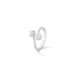 ANILLO ORO 18 KILATES CON DIAMANTES