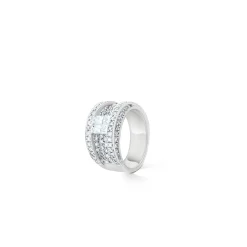 ANILLO ORO 18 KILATES CON DIAMANTES