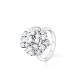 ANILLO ORO 18 KILATES CON DIAMANTES