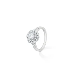 ANILLO ORO 18 KILATES CON DIAMANTES
