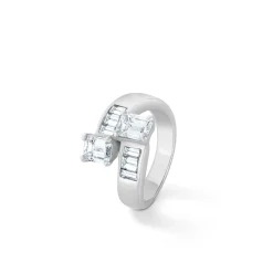 ANILLO ORO 18 KILATES CON DIAMANTES