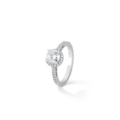 ANILLO ORO 18 KILATES CON DIAMANTES