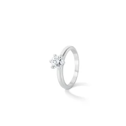ANILLO ORO 18 KILATES CON DIAMANTES