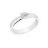 ANILLO ORO 18 KILATES CON DIAMANTE