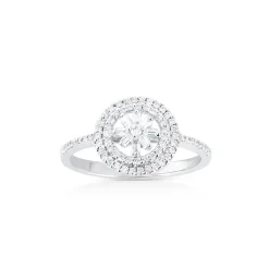 ANILLO ORO 18 KILATES CON DIAMANTE