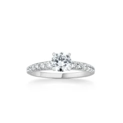 ANILLO ORO 18 KILATES CON DIAMANTES
