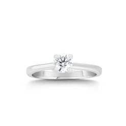 ANILLO ORO 18 KILATES CON DIAMANTES