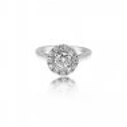 ANILLO ORO 18 KILATES CON DIAMANTES