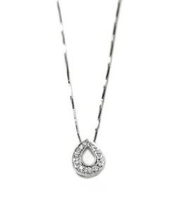 CADENA Y COLGANTE ORO 18 KILATES CON DIAMANTES