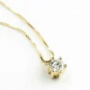 CADENA Y COLGANTE ORO 18 KILATES CON DIAMANTES