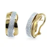 PENDIENTES ORO 18 KILATES CON DIAMANTES