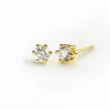 PENDIENTES ORO 18 KILATES CON DIAMANTES